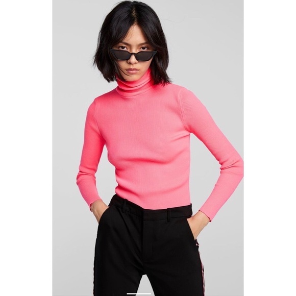 [Zara] Classic Black Striped Trousers - Picture 6 of 10